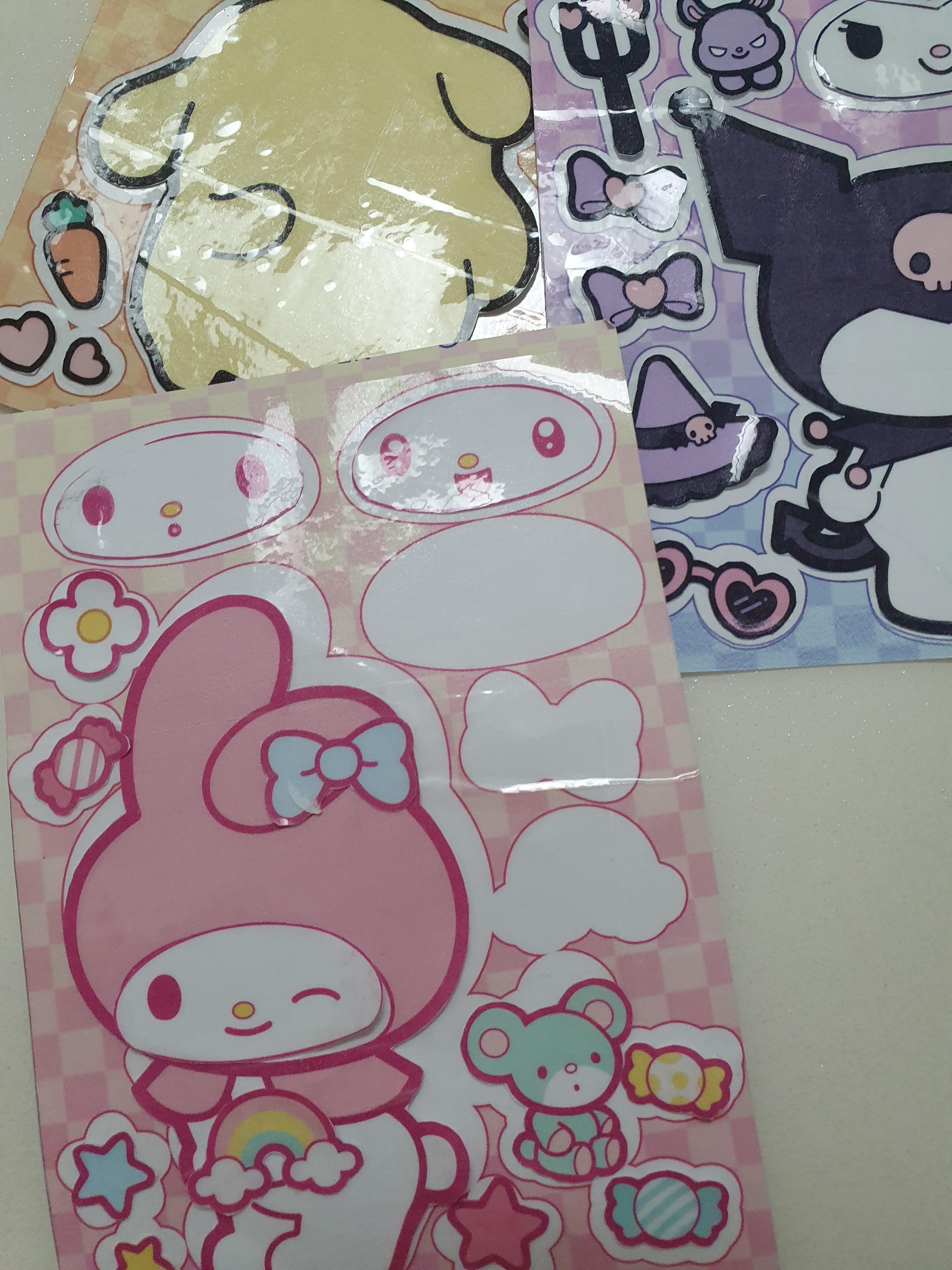 완성된 스티커북