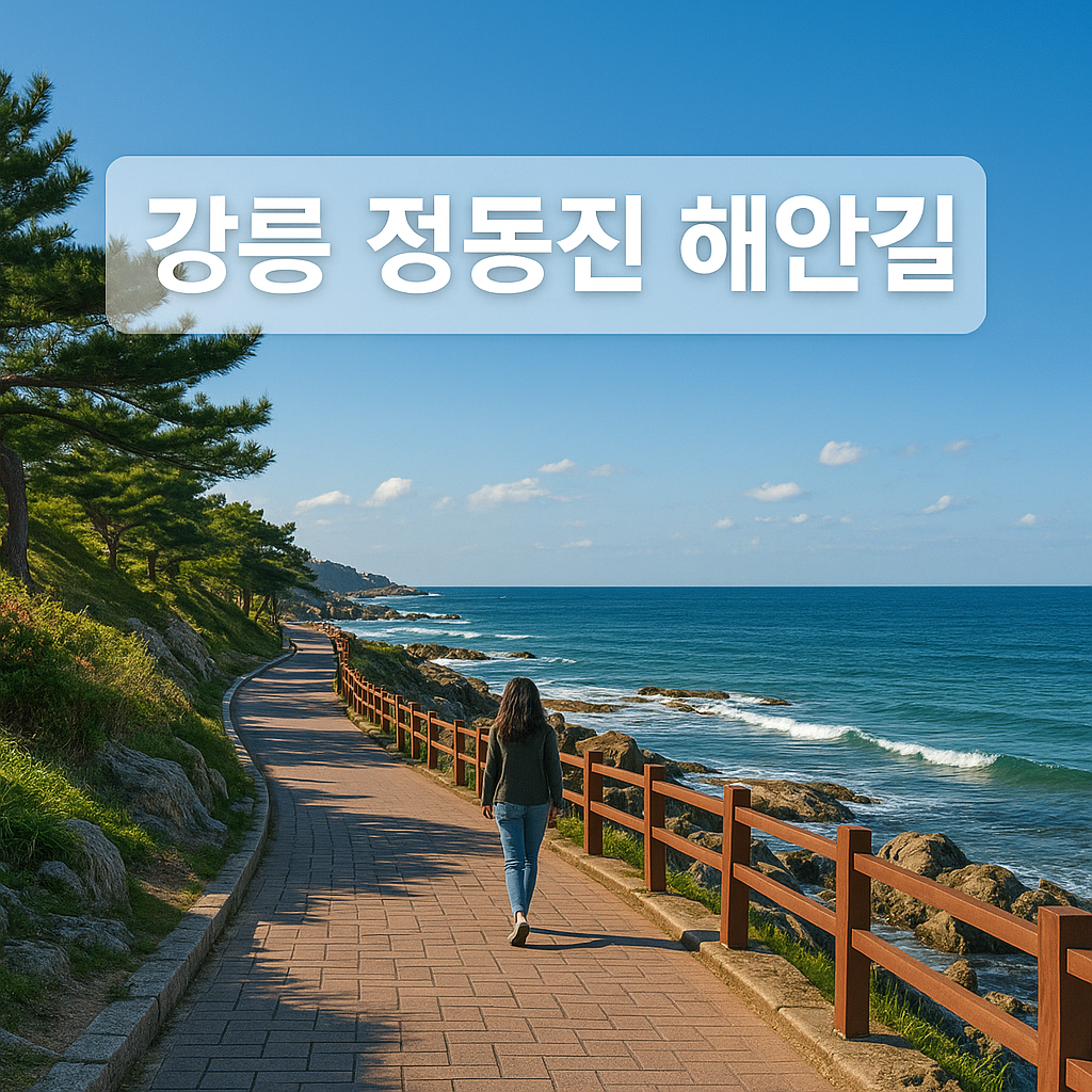 강릉 정동진 해안길