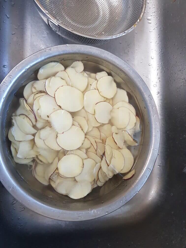 슬라이스 고구마