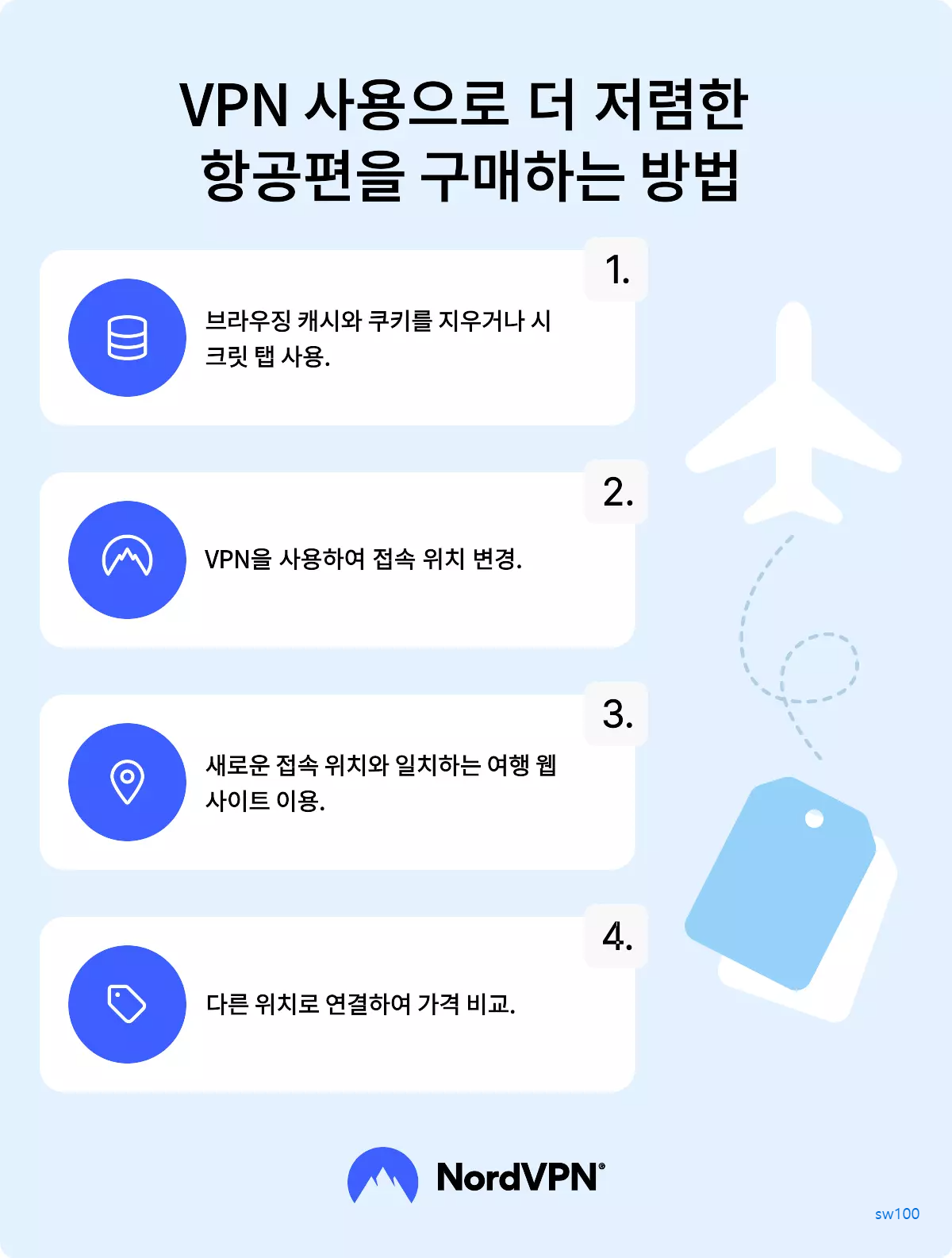 VPN으로 더 저렴한 항공권을 구매하는 방법