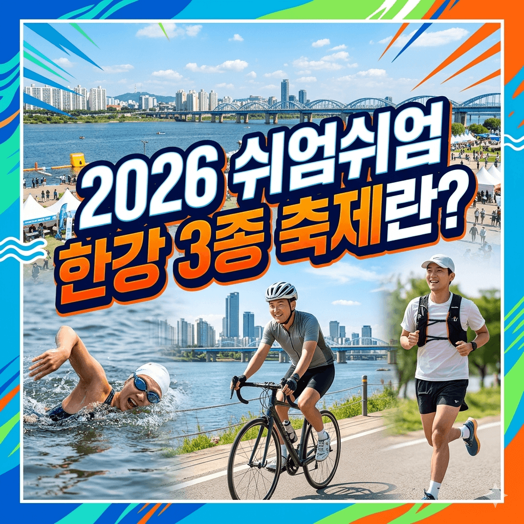 2026 쉬엄쉬엄 한강 3종 축제란?