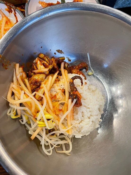 안양-관약산-맛집-고을갈비-쭈꾸미볶음-비빔밥