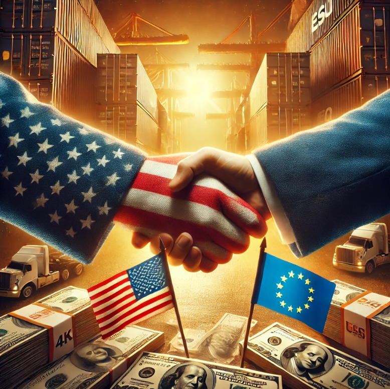 25년 4월 16일 미국 유럽 관세 협상
