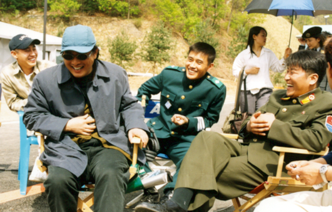 박찬욱감독-촬영장모습