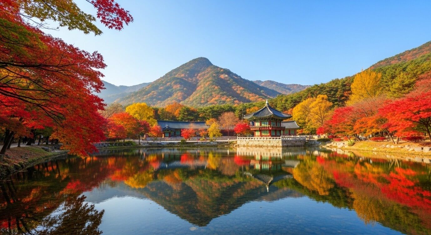 팔공산 단풍 단풍길 코스,