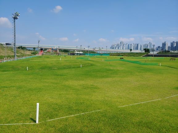 청라파크골프장. 인천 서구 공촌유수지 체육시설 파크골프장 소개