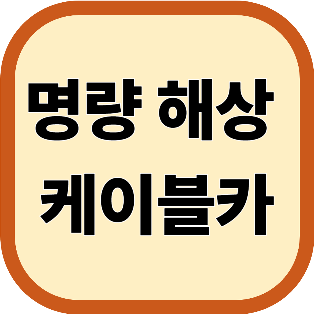명량 해상 케이블카 이용요금&middot;운행시간 총정리