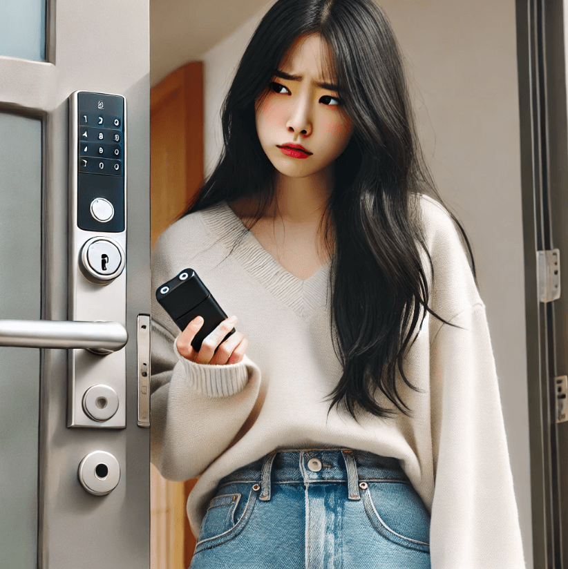 도어락 배터리 방전 시 꼭 알아야 할 비상용 배터리 사용법