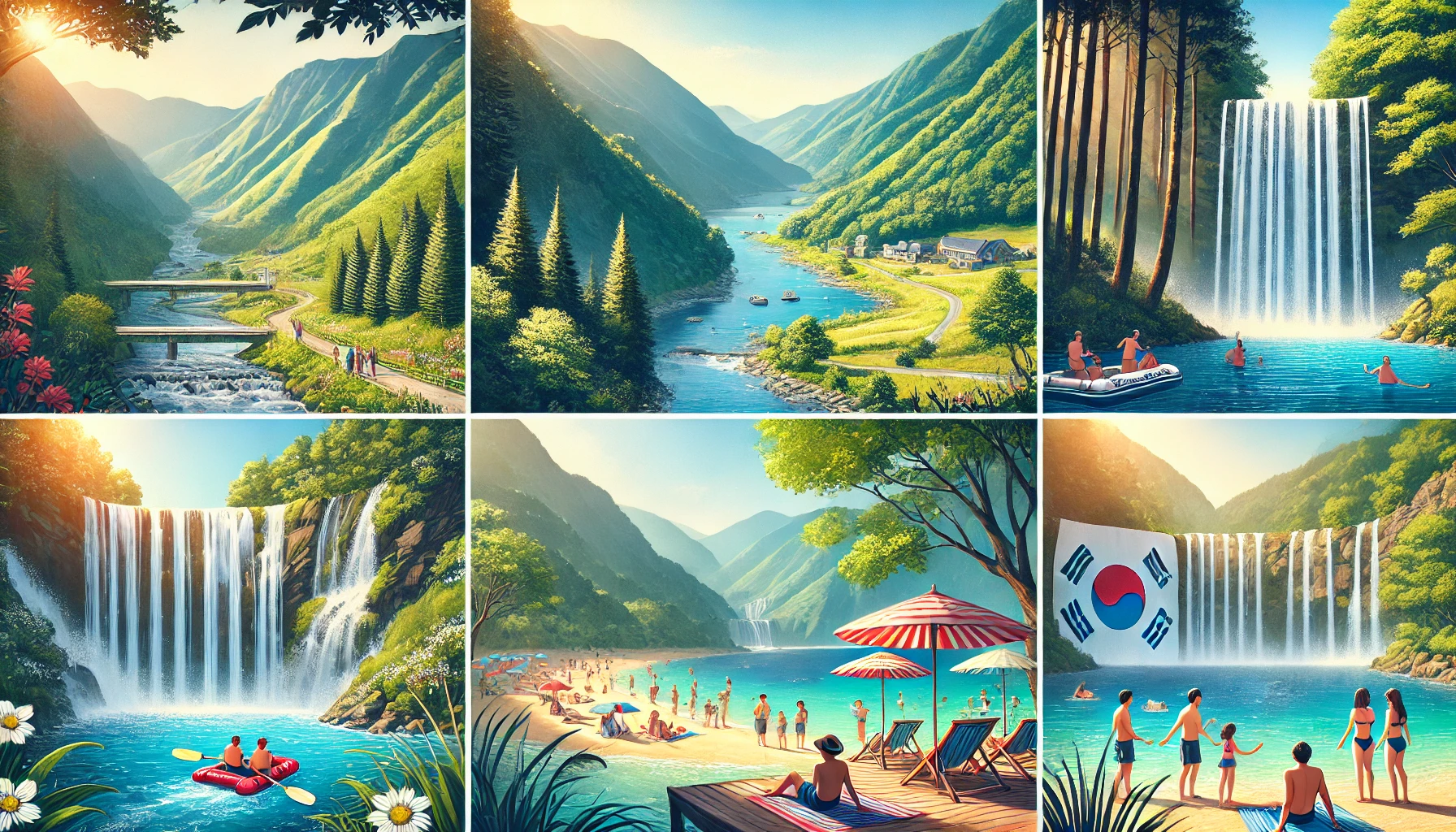 무더위 날리는 국내 여름 여행지 BEST