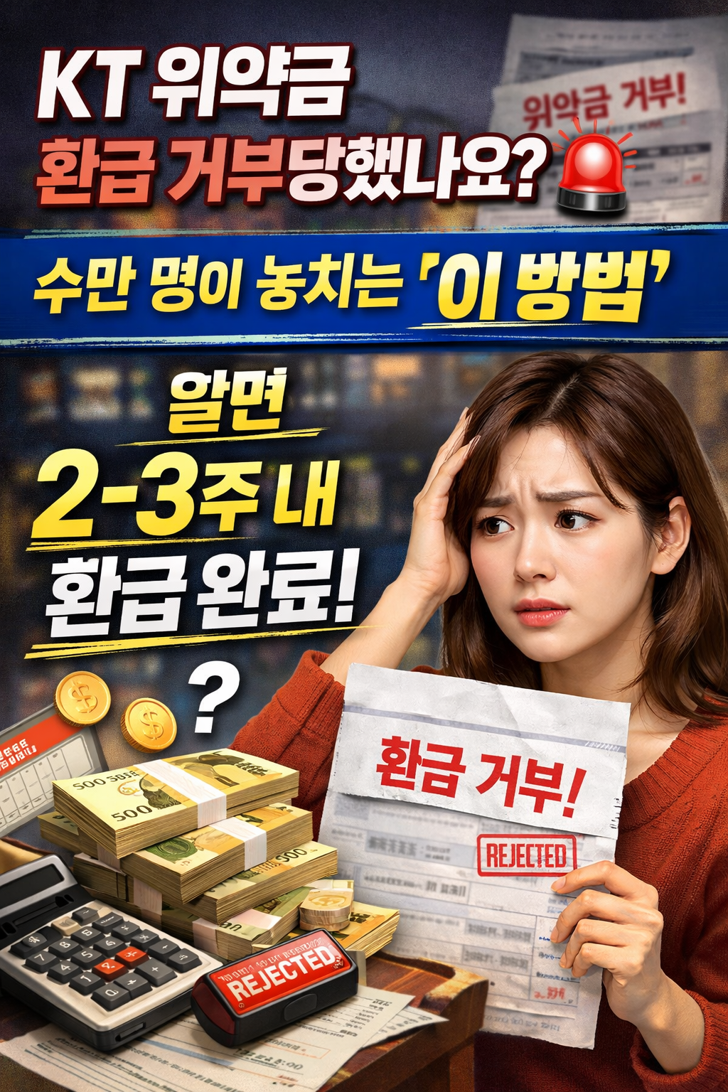 KT 위약금 환급 거부당했나요?