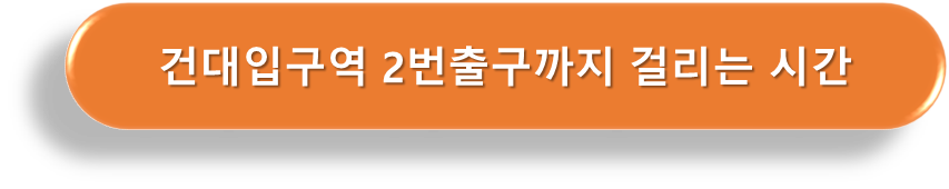 건대입구역 2번출구 까지 걸리는 시간