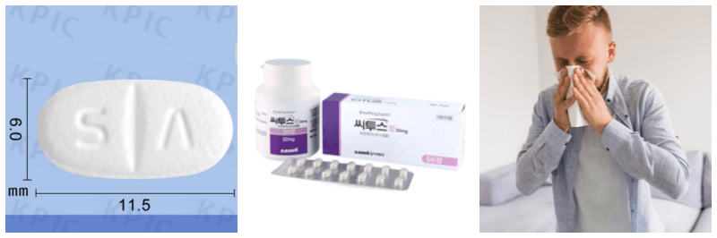 씨투스정, 비염 사진