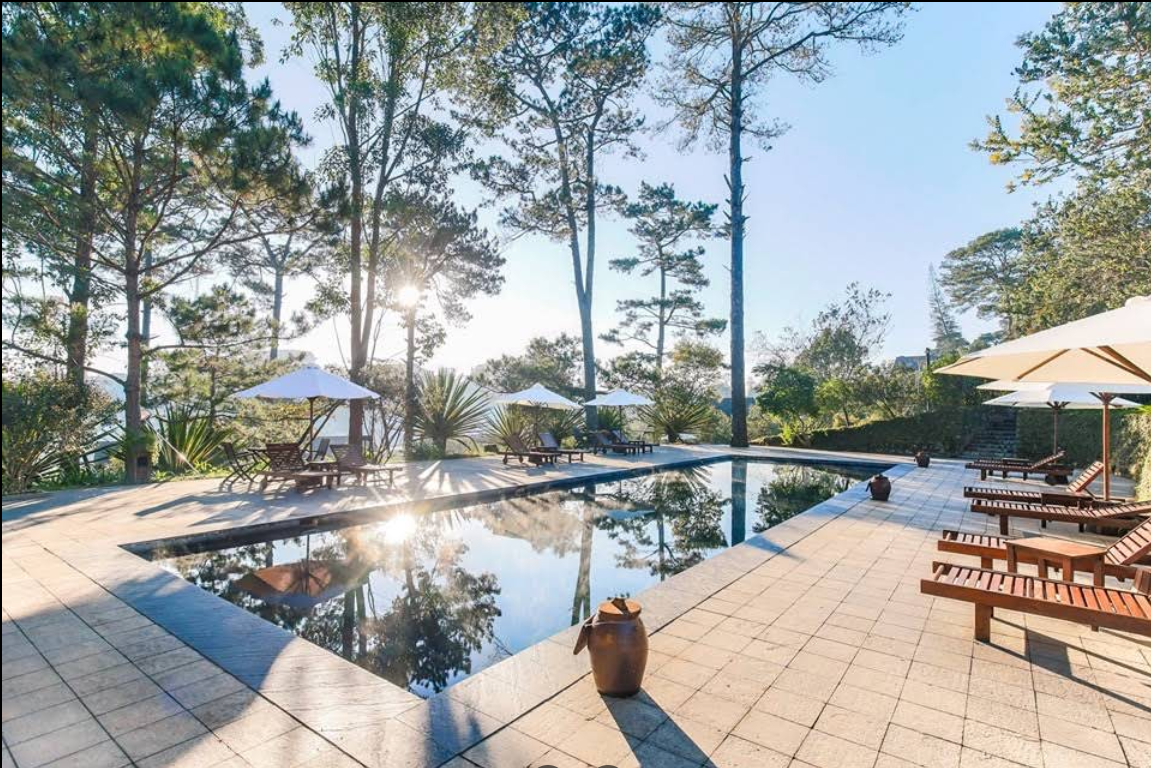 아나만다라리조트 수영장