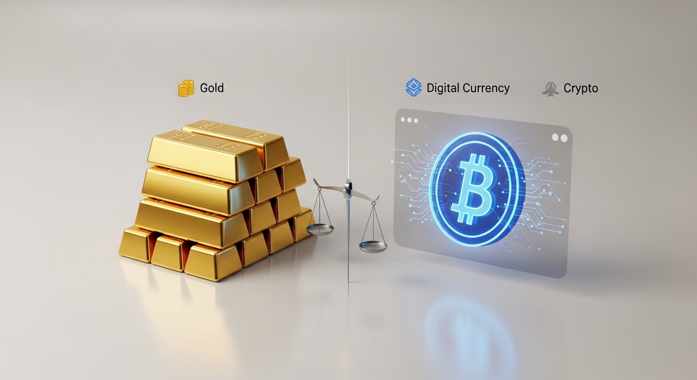 금 시세 폭등 vs 비트코인 부진