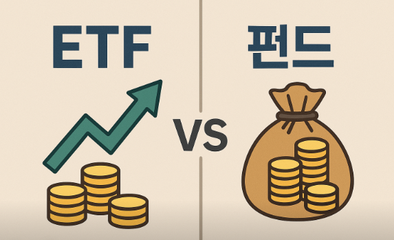 ETF와 펀드의 차이, 초보 투자자가 꼭 알아야 할 기본기