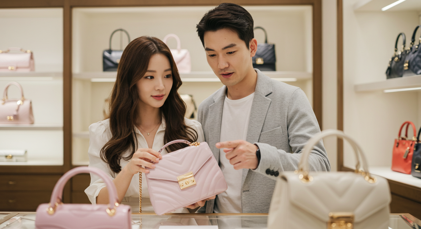연령별 여성가방