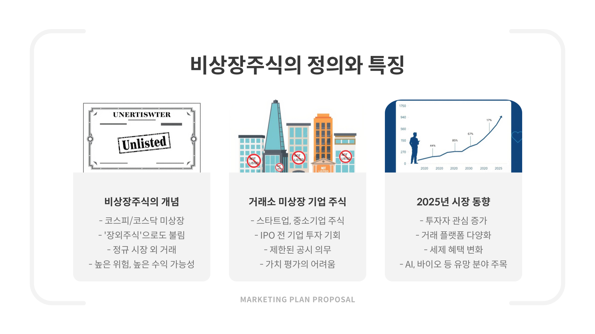 비상장주식거래소-특징