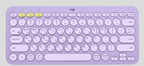 로지텍 K380 라벤더