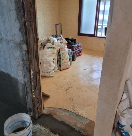 아파트 수리 철거 과정