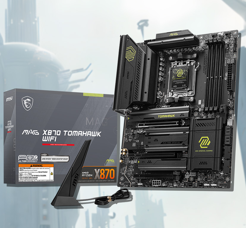 MSI MAG X870 토마호크 WIFI 메인보드 이야기