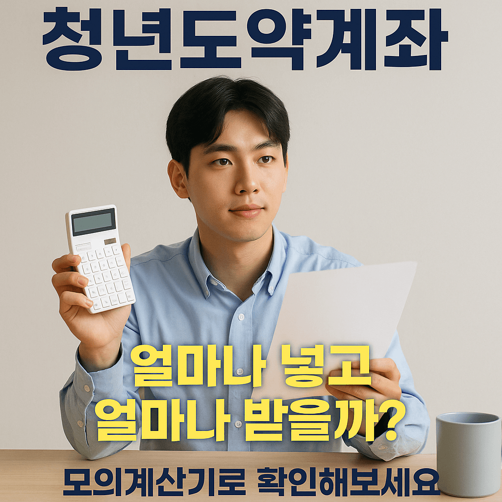 청년도약계좌 얼마나 넣고 얼마나 받을까?