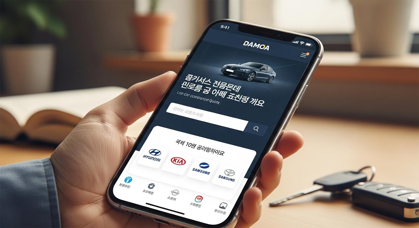 다모아 자동차보험비교견적사이트