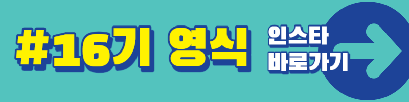 나는 솔로 16기 인스타