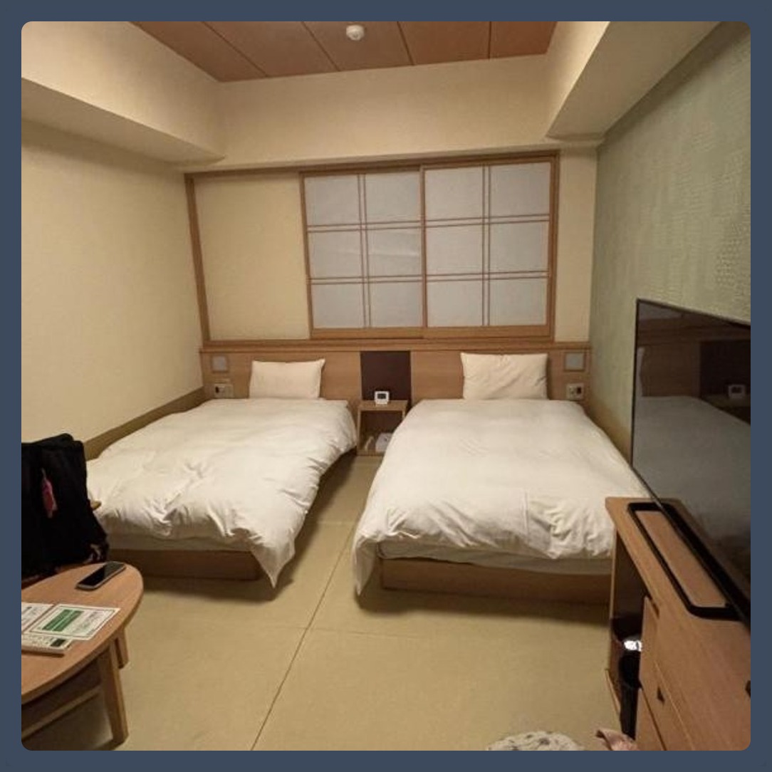 온야도 노노 나라 내추럴 핫 스프링 객실 내부
