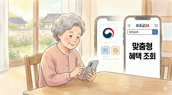 보조금24로 정부 혜택 확인하기