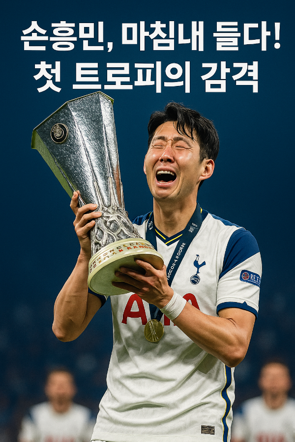 손흥민 첫 트로피! 토트넘 유로파리그 우승 감격 스토리
