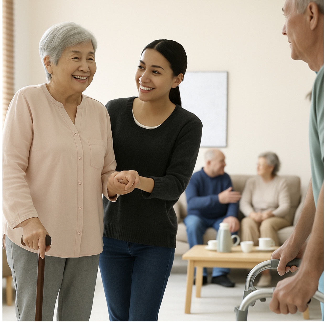 요양보호사와 수급자의 상호협력사항
