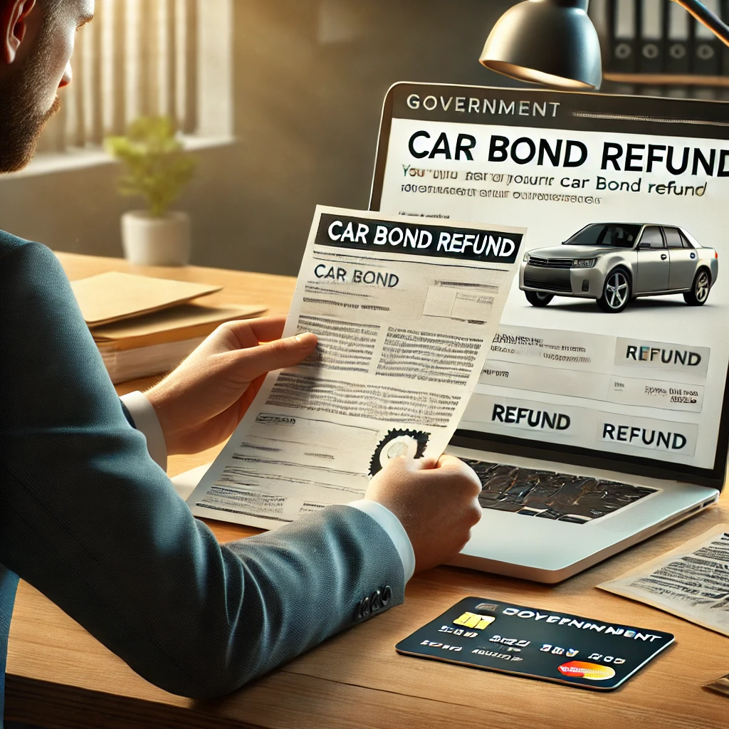 자동차 채권 환급금 관련 사진