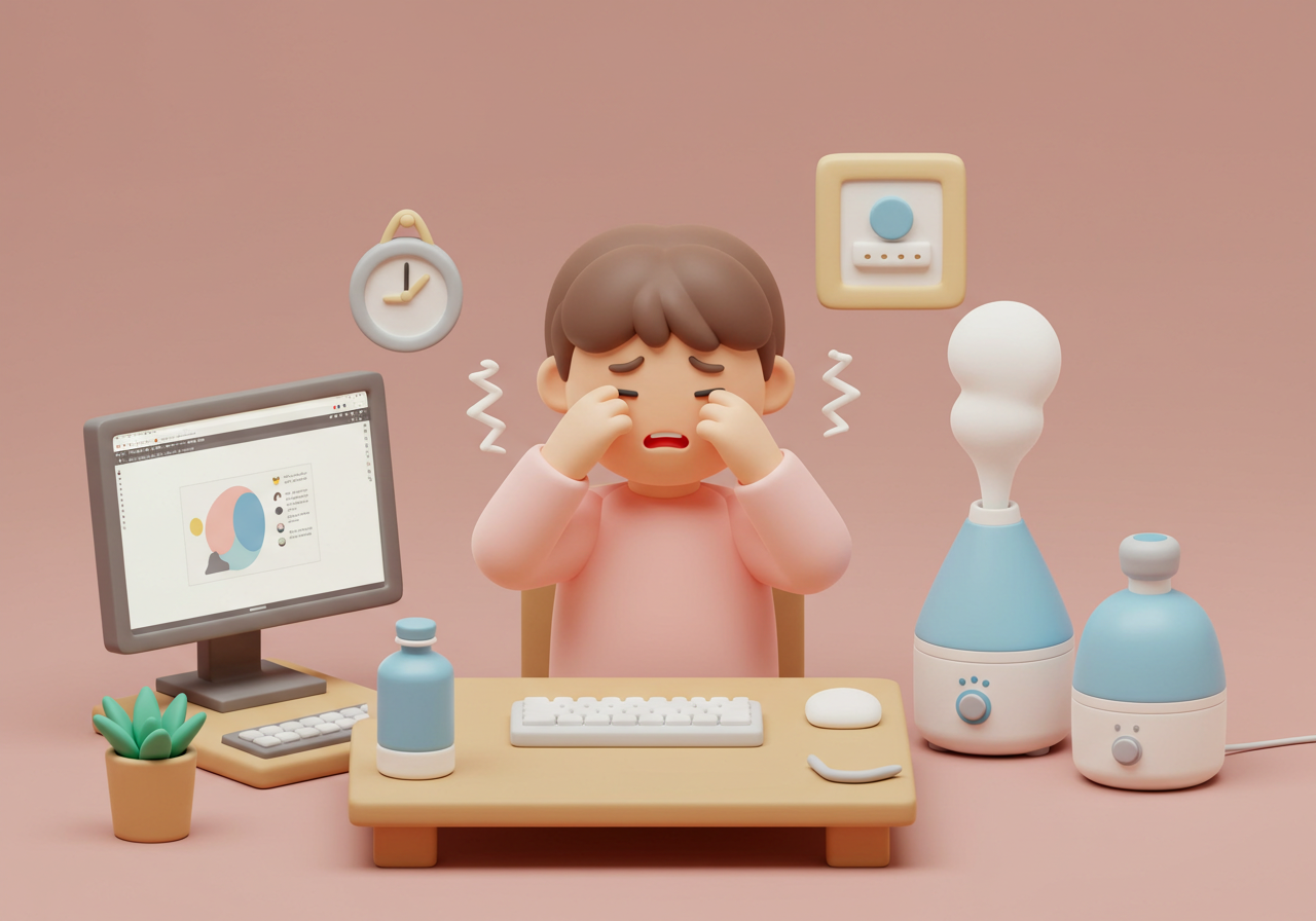 갑자기 눈이 침침하고 흐릿할 때, 원인별 증상과 치료 방법