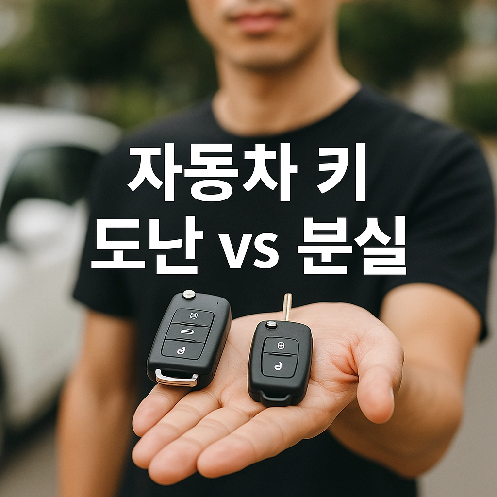 자동차 키 도난 신고 vs 분실 신고, 보험에 미치는 영향
