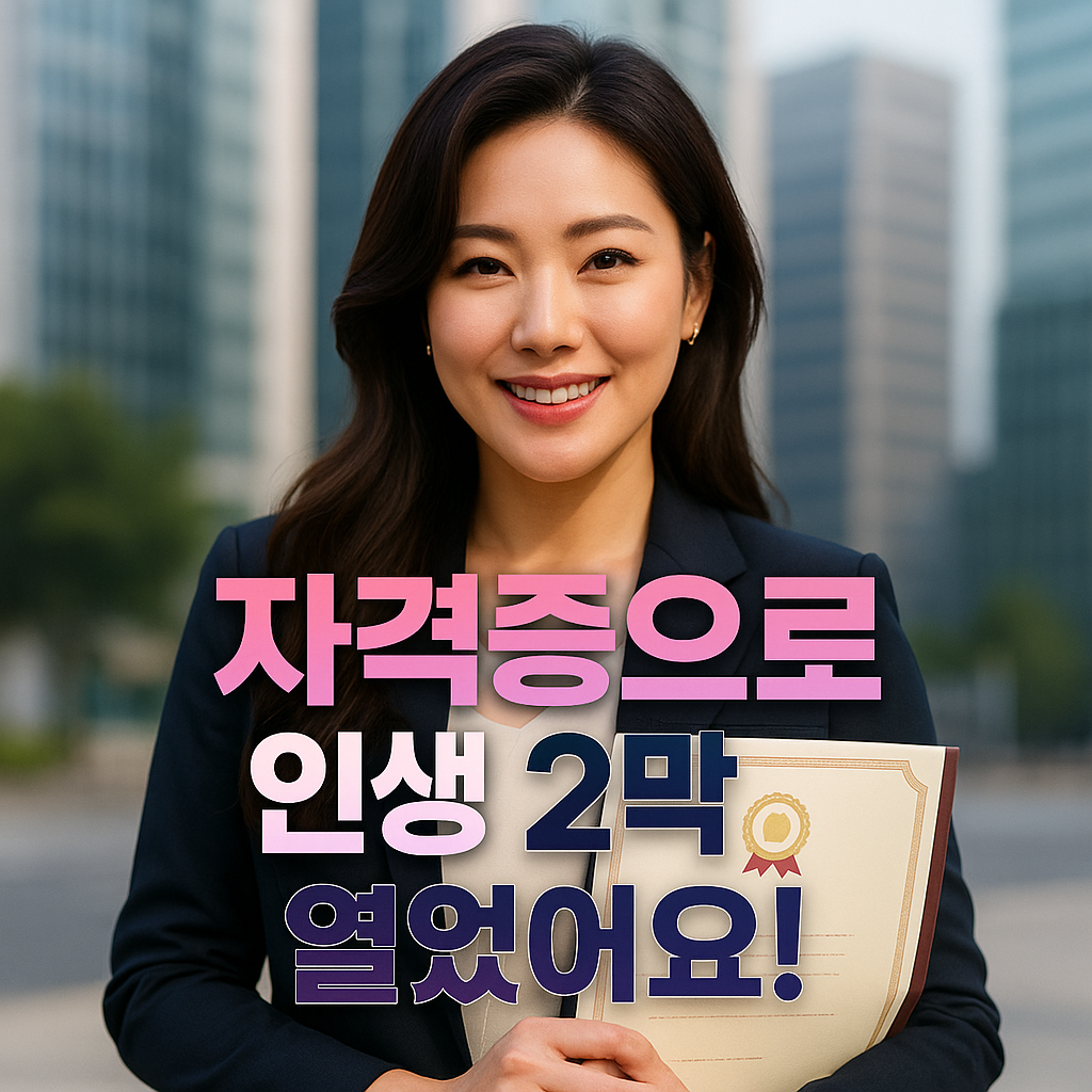 자격증으로 중장년 재취업 성공한 사람들 실제 이야기