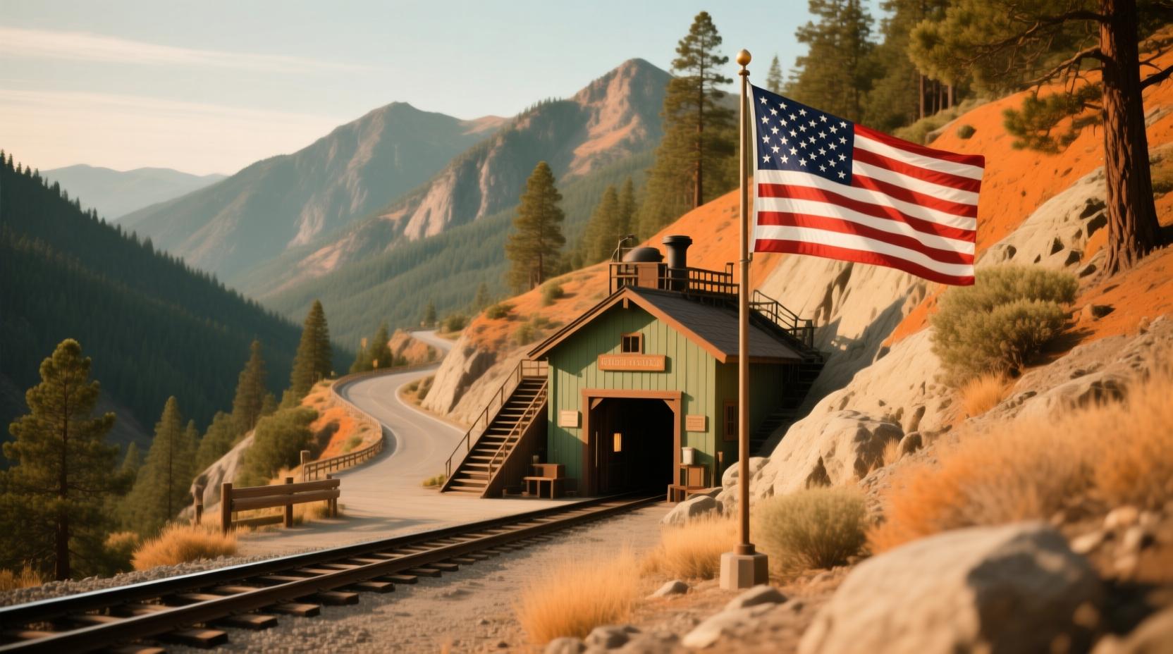 미국 캘리포니아주에 위치한 MP머티리얼스 마운틴패스 희토류 광산