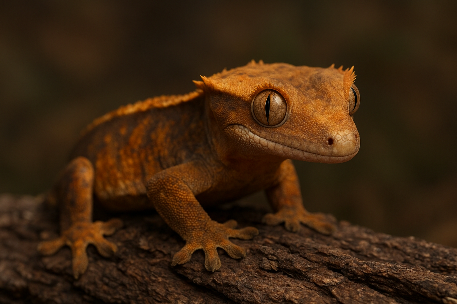 크레스티드 게코