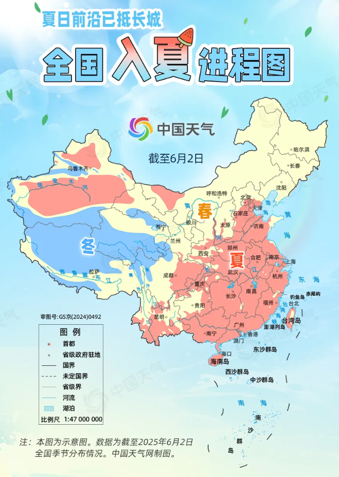 중국 여름