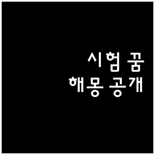 시험 보는 꿈 해몽과 심리적 의미 총..