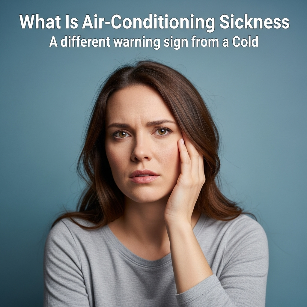 냉방병이란? 감기와는 다른 몸의 이상 신호