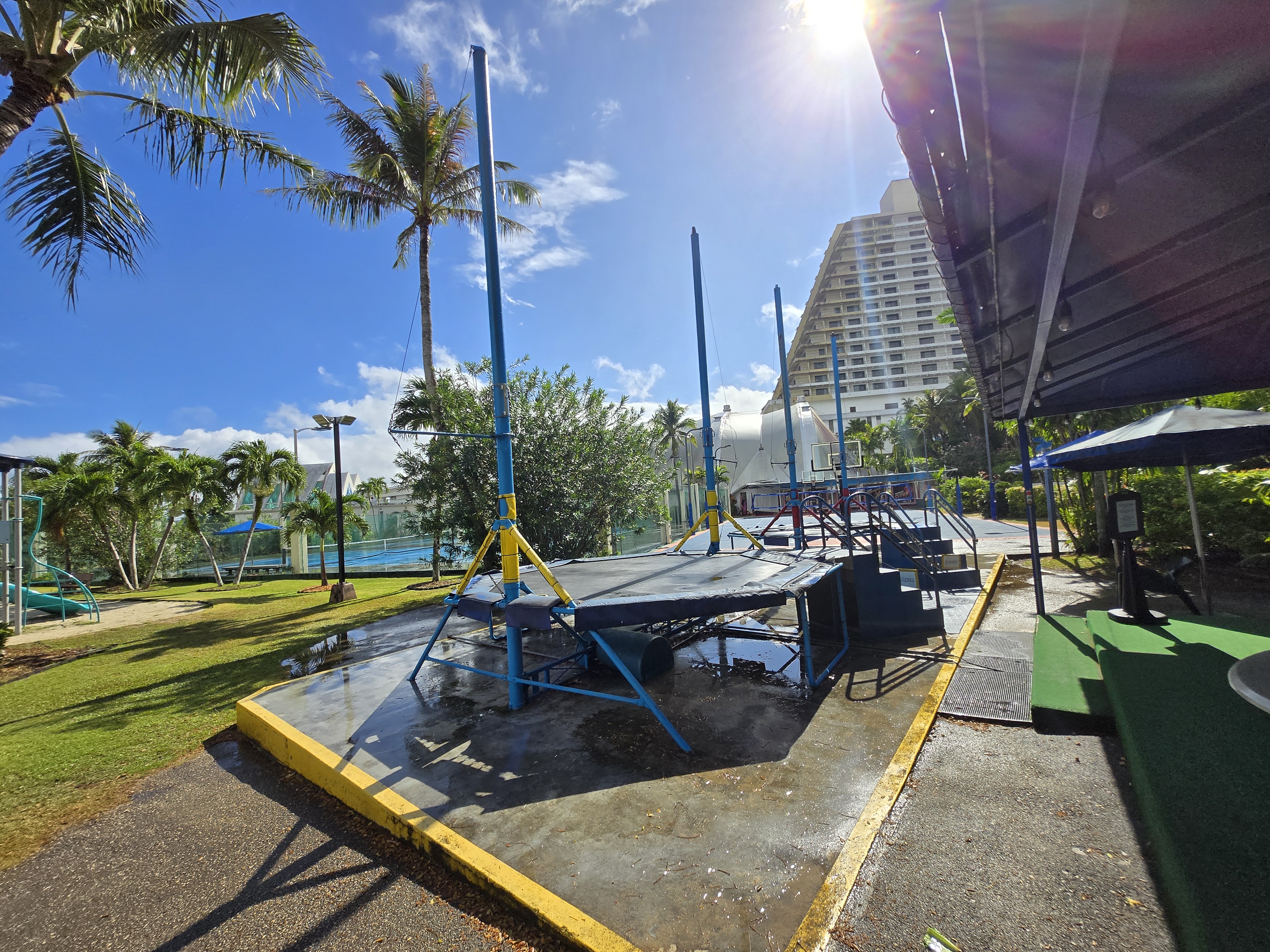 괌 pic 스카이바운스 트램폴린