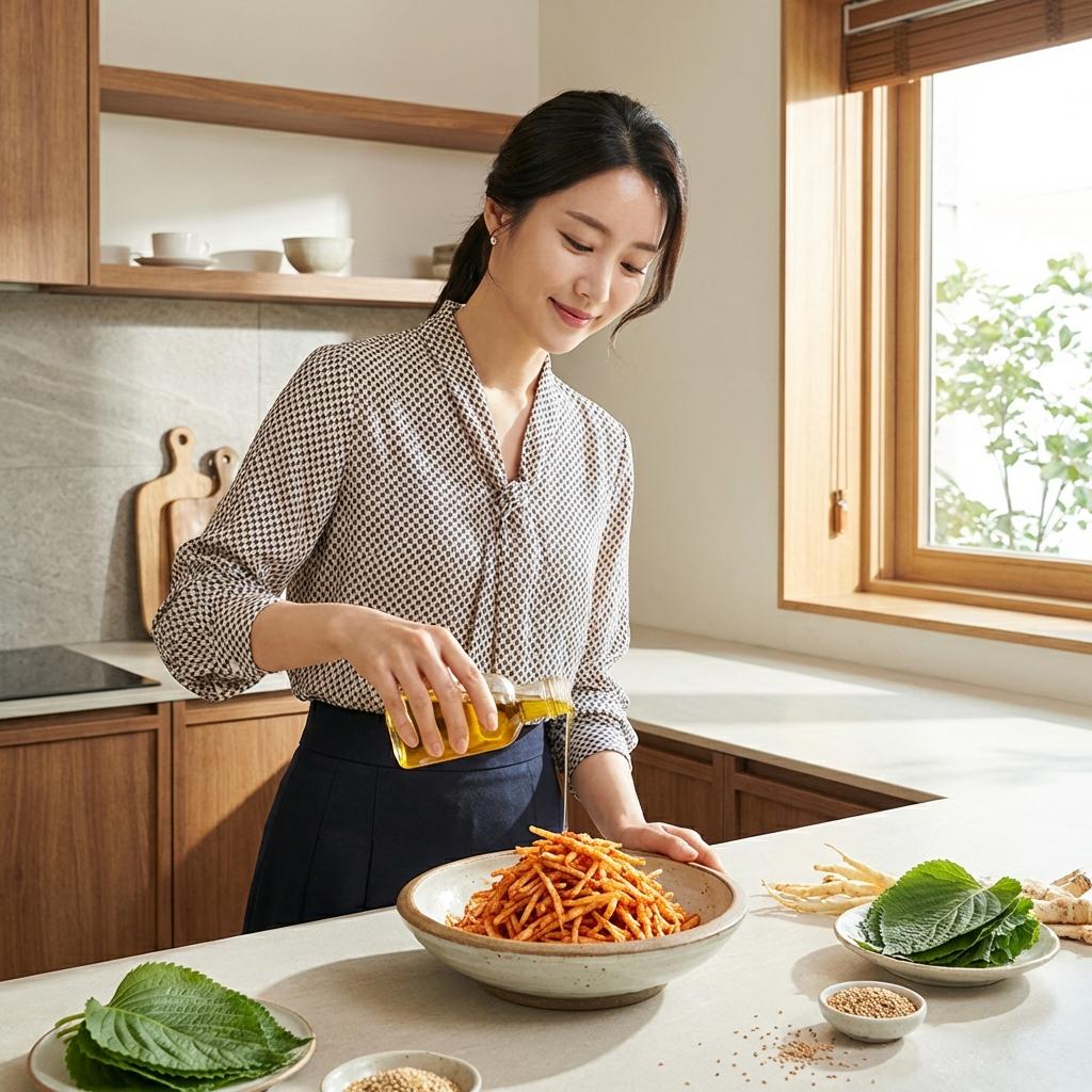 더덕무침 소화 잘 되게 만드는 비법