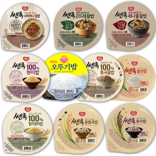즉석밥 이미지