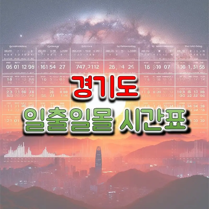 2023년-12월-경기도-지역-일출-일몰-시간표-구분-이미지