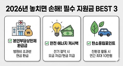 2026년 필수 정부지원금