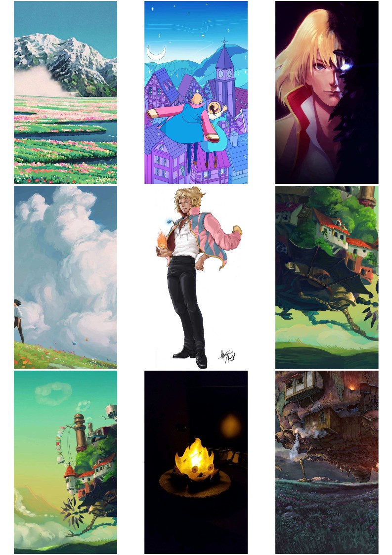 하울의 움직이는 성 배경화면 컴퓨터 아이패드 아이폰