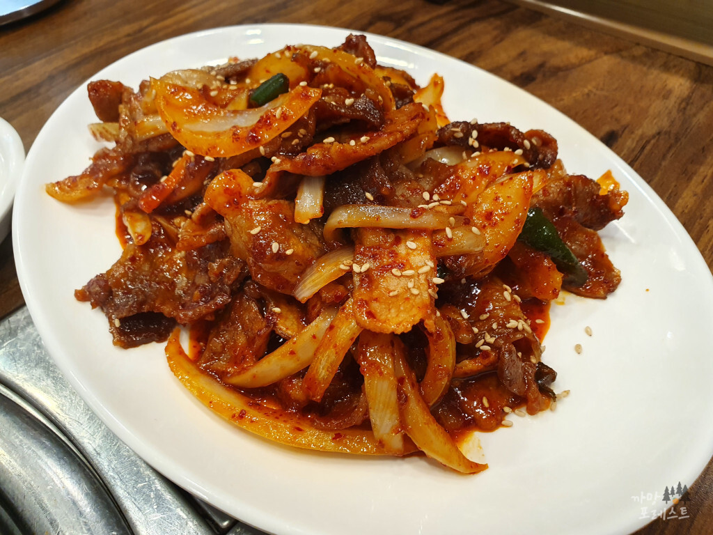 화성 석우동 집밥 제육볶음