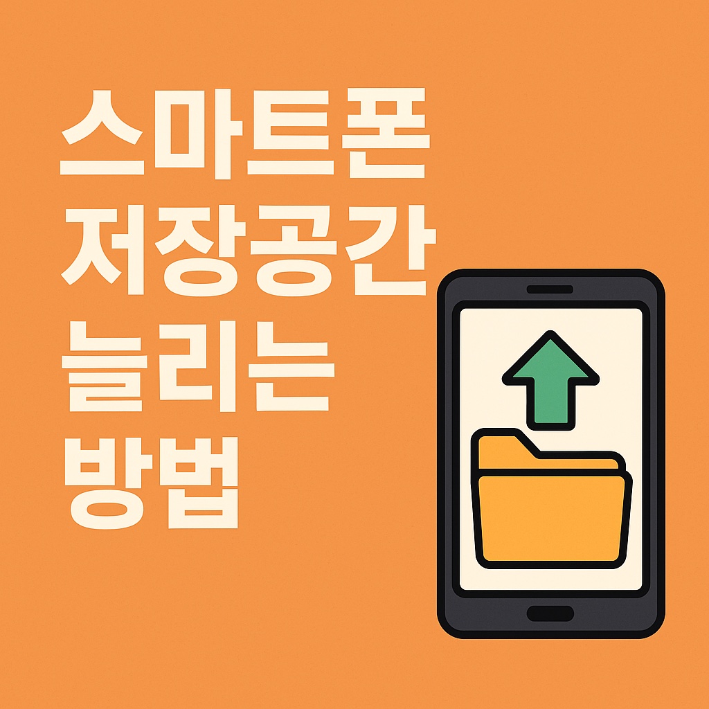 스마트폰 저장공간 늘리는 방법