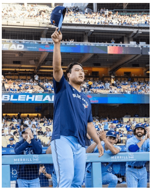 페이스북 야구선수 류현진 사진 이미지입니다.