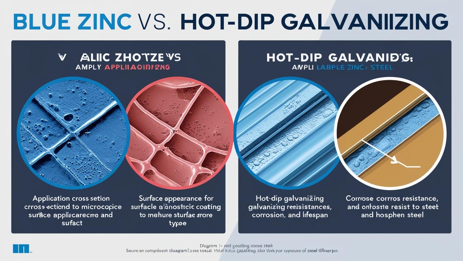 블루징크 vs 용융 아연도금 차이점은?